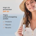 ضدآفتاب و ضدپیری ایزدین فیوژن واتر Age Repair SPF50 حجم 50 میل - Image 3