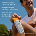 کرم و ژل ضد آفتاب بی رنگ ایزدین فیوژن اسپرت ضدآب Spf50 - Image 2