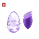 اسفنج آرایشی مینیسو سر کج نوک تیز با کیس مسافرتی شفاف - Image 3