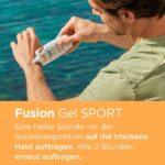 کرم و ژل ضد آفتاب بی رنگ ایزدین فیوژن اسپرت ضدآب Spf50 - Image 6
