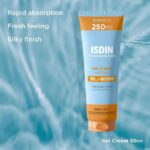 ژل کرم آبرسان ضدآفتاب ایزدین مدل Wet Skin بی رنگ | محافظ قوی SPF 50 - Image 3