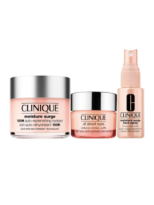 پک آبرسان 100ساعته کلینیک مدل dewy glow | ست 3عددی