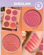 پالت رژگونه 6 رنگ شیگلم FLORAL FLUSH - Image 5