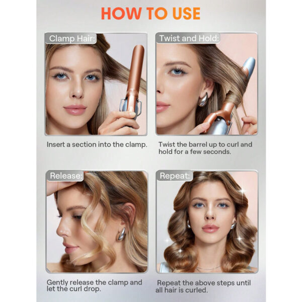 دستگاه بابلیس فرکننده مو شیگلم مدل It-Curl - Image 4