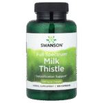مکمل Milk Thistle سوانسون | محافظ کبد و آنتی‌اکسیدان قوی