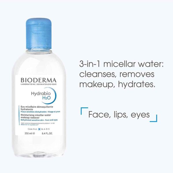 میسلار واتر هیدرابیو بایودرما پوست خشک مدل Hydrabio H2O - Image 4