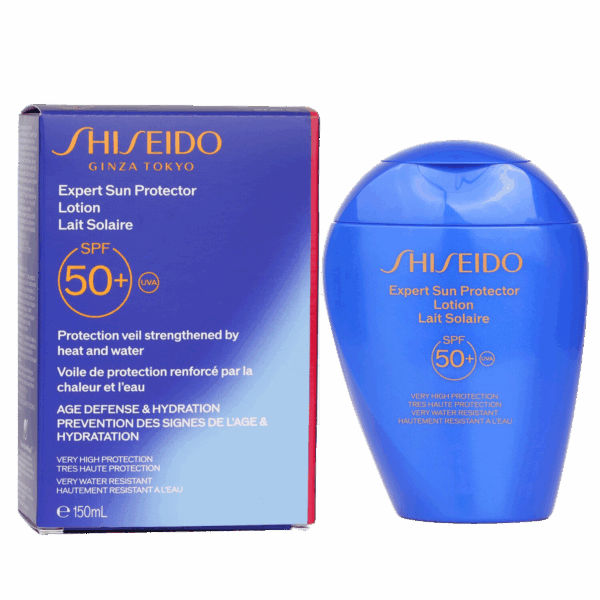 لوسیون ضد آفتاب شیسیدو spf50+ | محافظ قوی صورت و بدن