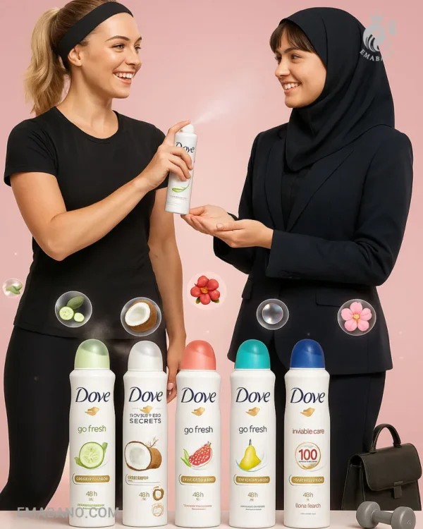 اسپری ضدتعریق آبرسان داو Go Fresh - Image 2